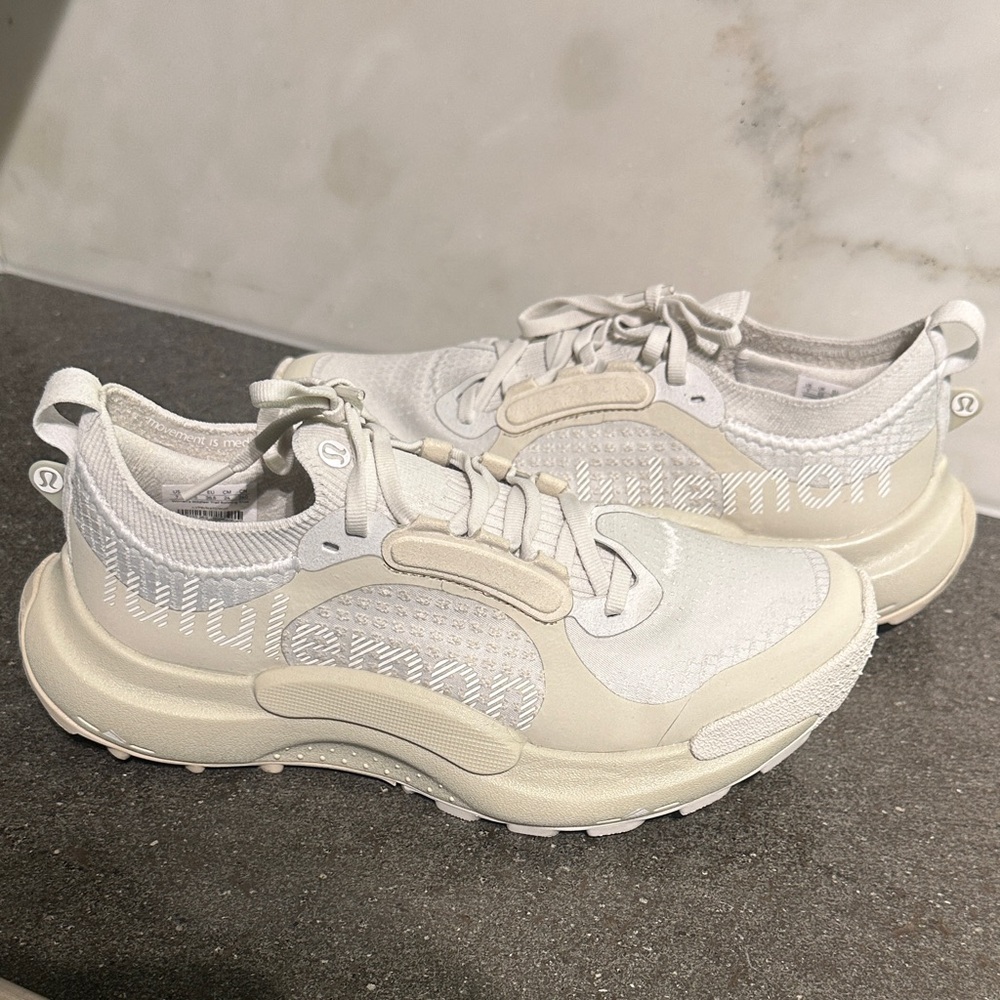 Lululemon Athletica Cream Sneakers